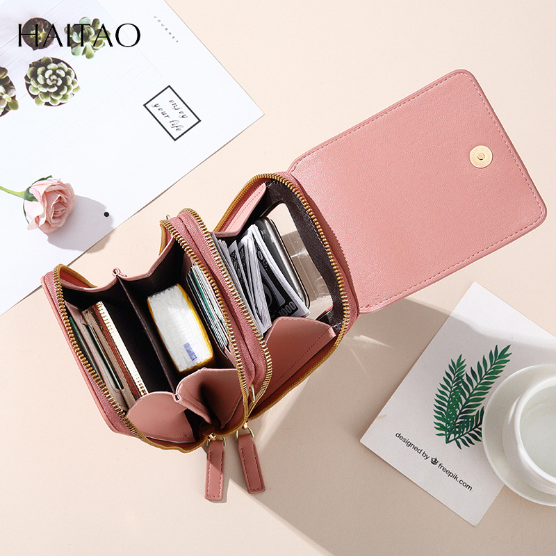 La bolsa para teléfono móvil puede ser una bolsa de mensajero con pantalla táctil para damas multifunción de gran capacidad Botón de bolsa de comercio exterior transfronterizo Bolsa para teléfono móvil al por mayor