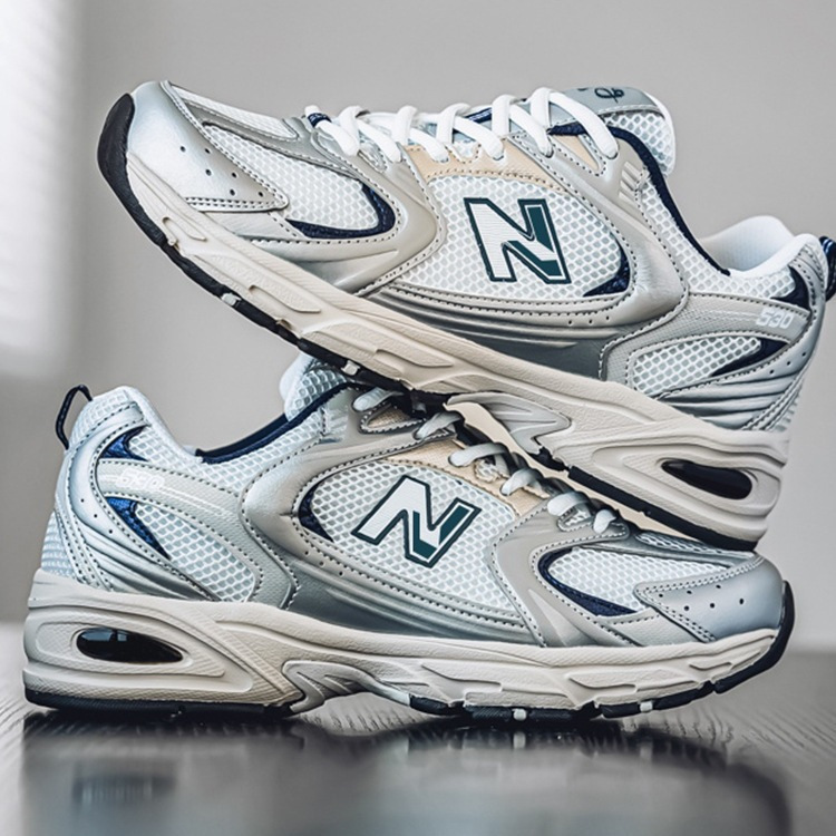 New Balance 530 Sneakers for Men and Women, Couple Style, Fashionable Low-Top, Shock-Absorbing, Breathable, Versatile Casual Dad Shoes with Laces
