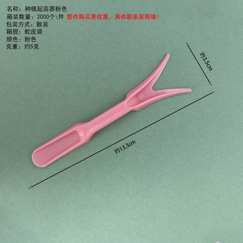 Pink seedling starter