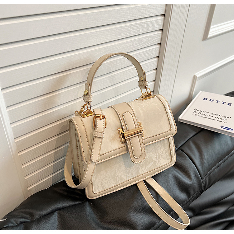 Tämän vuoden suositut laukut naisille 2024 uusi muoti huippuluokan kannettava olkalaukku suuri kapasiteetti crossbody pieni neliö laukku_voghion.com