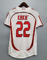 AC Milan Retro Champions League Manga larga No. 22 Camiseta de fútbol inglesa No. 9 Juego de camiseta de Inji