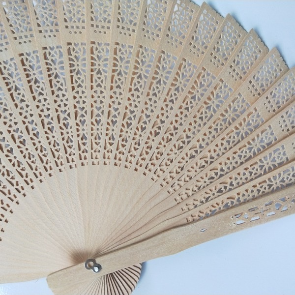 Hay en stock completo Punch patrón de madera ventilador pequeño ventilador de madera clásico 20cm 23cm todo disponible