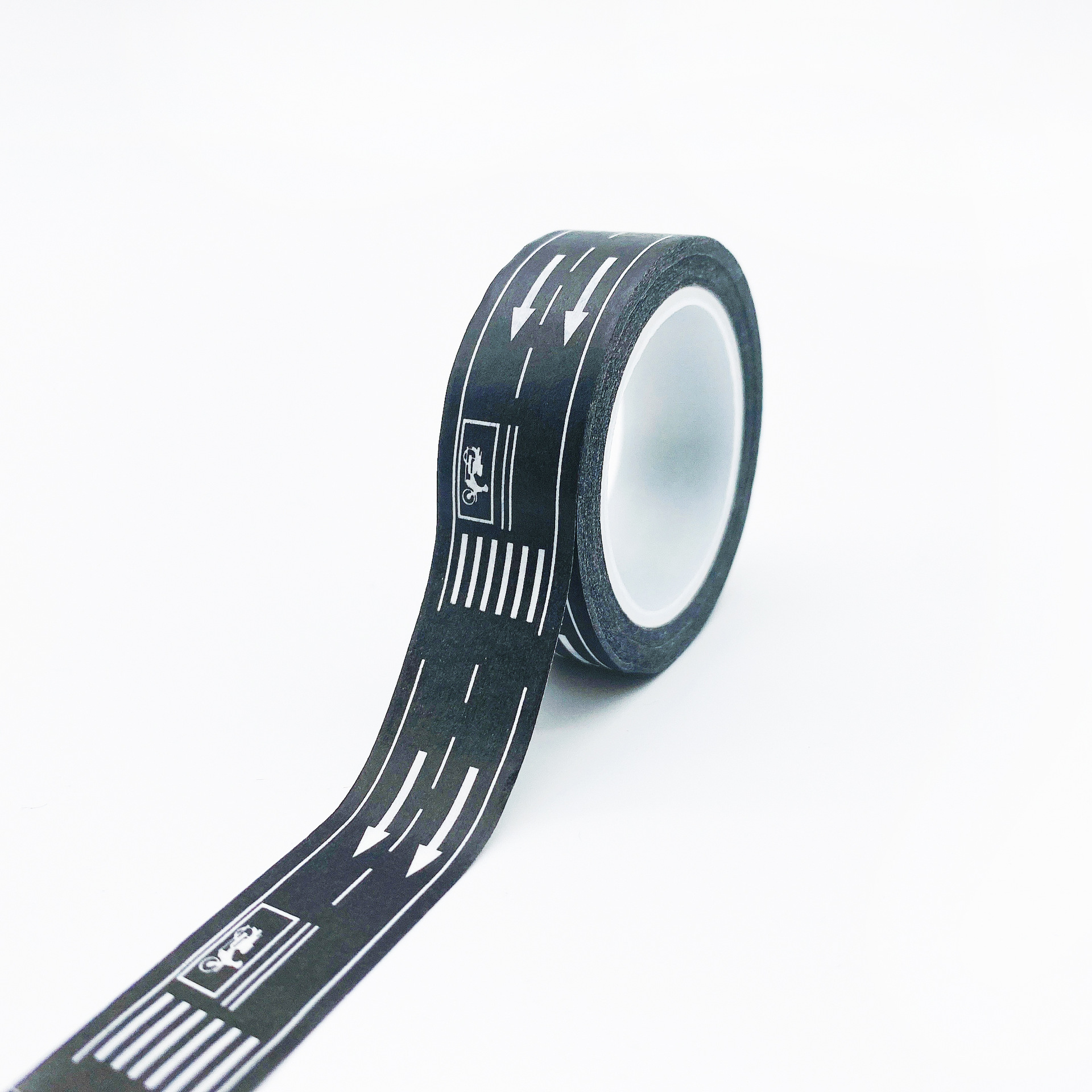 子供道路テープDIY交通道路紙テープ鉄道高速玩具シール駐車場景クロスボーダー貨物