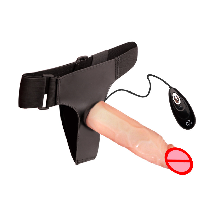 Remote-Controlled Wearable Vibrating Strap-On Pants with Realistic TPE Dildo for Couples — detail image 12