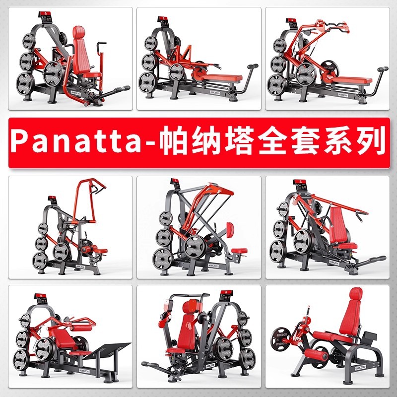 Panatta Equipos Panatta Fitness Equipos completos para gimnasio Piernas traseras Equipos de ejercicio de pecho