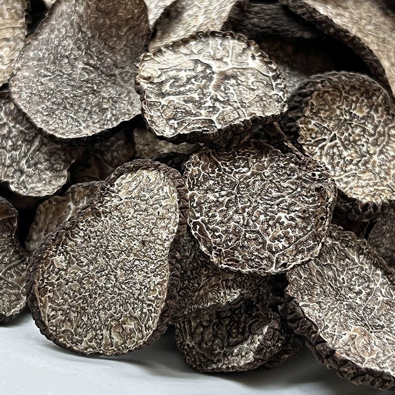 Dried Black Truffle Slices 100g Yunnan Mature Tuber Indicum Culinary Soup Ingredient quality and texture