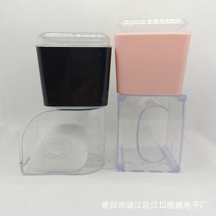 New transparent watch box high-grade plastic square box drawer box watch trailer pendulum dual-purpose electronic watch special display box