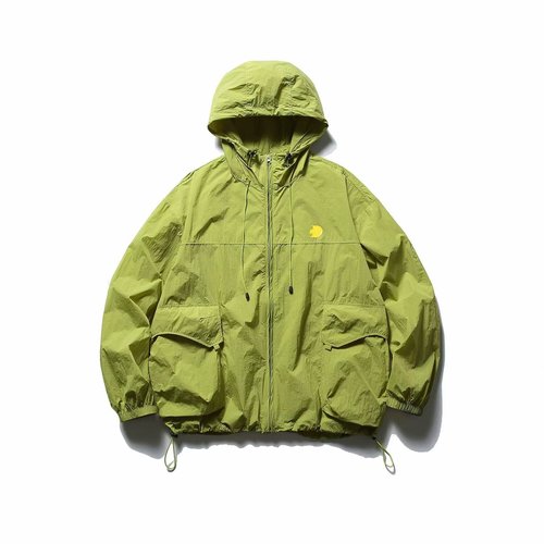 Men's Ultra-thin Breathable Summer Jacket Trendy Student Loose Cool Couple Jacket Casual Air Conditioning Clothes