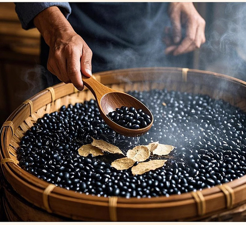 Ready to Eat Angelica Black Beans 400g Traditional Steam Cooked No Additives Women's Nourishment in use