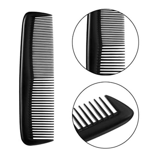Plastic comb, mini small row comb, compact thick-and-thin brush, hairdressing comb—directly supplied for department stores and hotels, portable design.