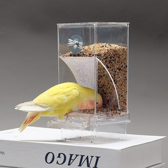 オウムの鳥の食品の箱は自動的に材料を入れることを防ぎます。