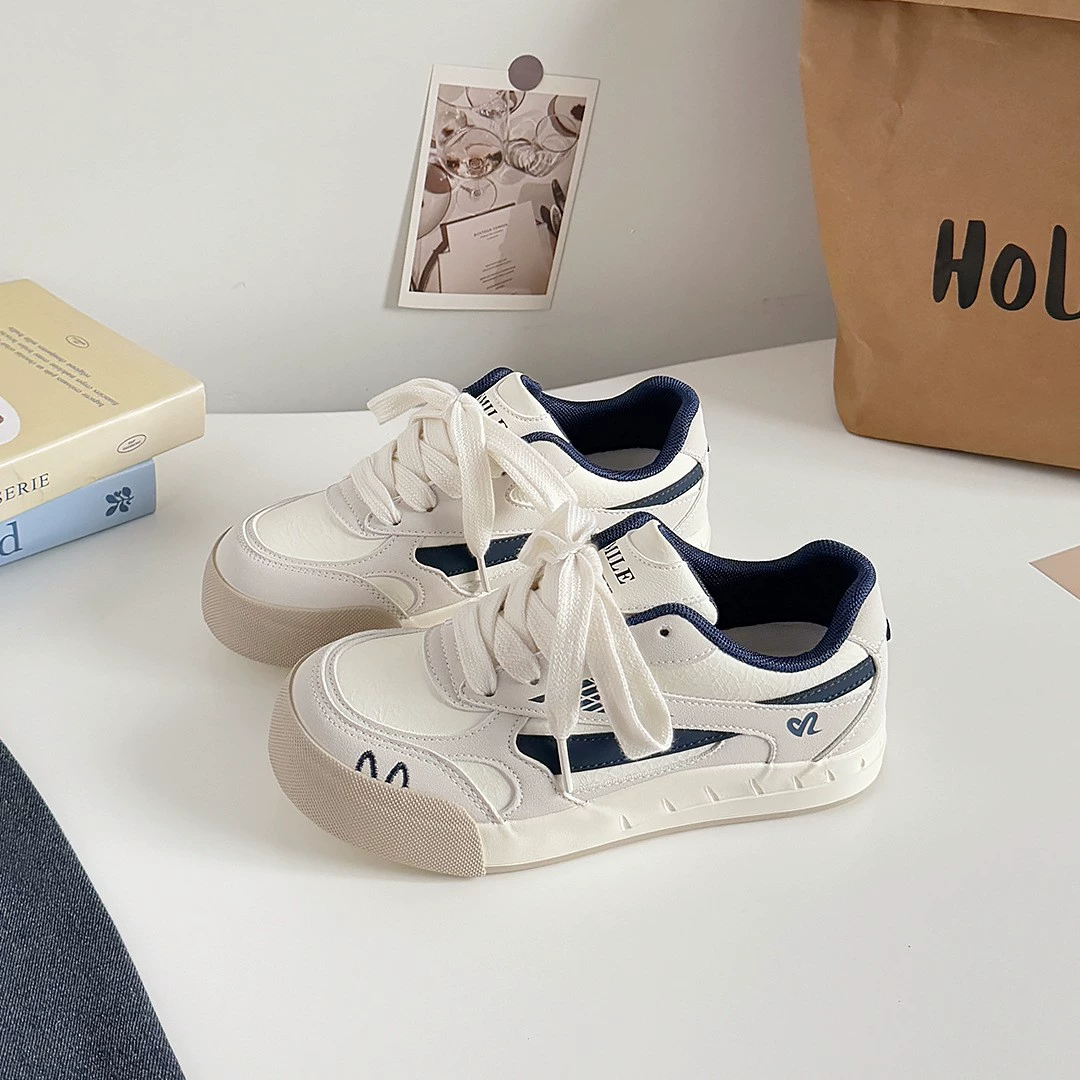 Женские туфли с нишевым дизайном Bell, стильные универсальные повседневные туфли, классические ретро-кроссовки BE-6895