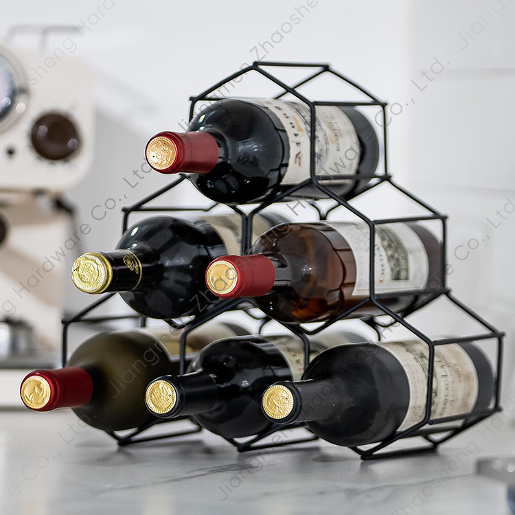 Red Wine Rack Oblique Multi-layer Wine Cabinet Ornaments Light Luxury High-end Modern Simple Household Red Wine Storage Rack