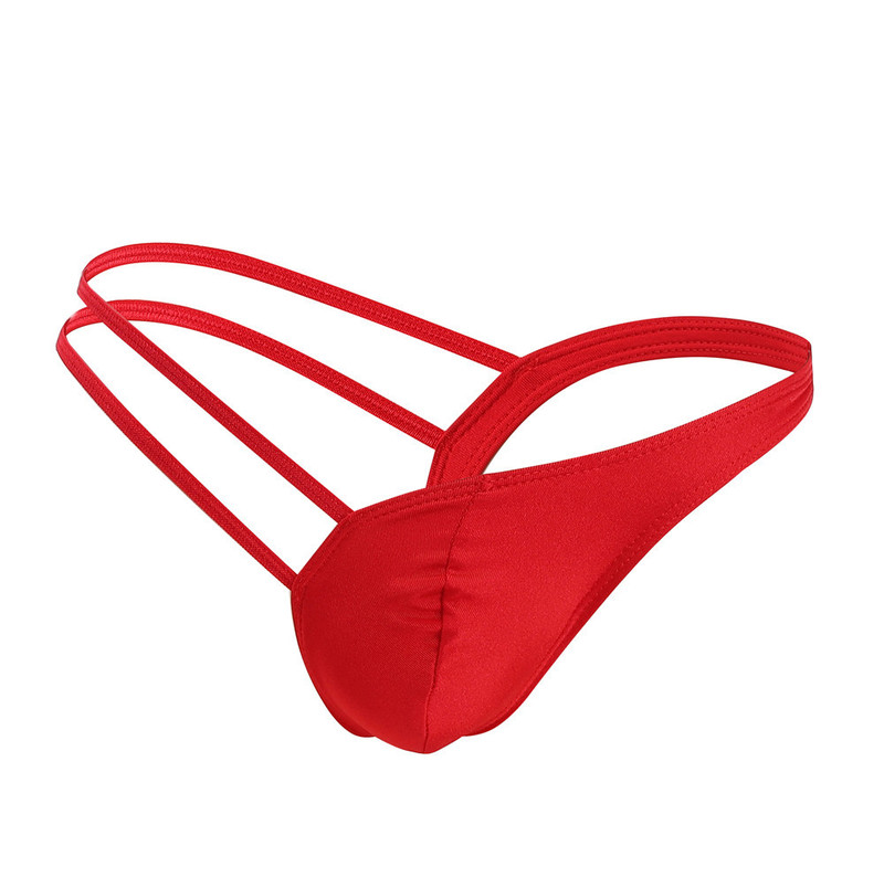 Sexy men's sexy unilateral thong hollow T pants men's stage macho men's performance Foreign trade sexy underwear wholesale