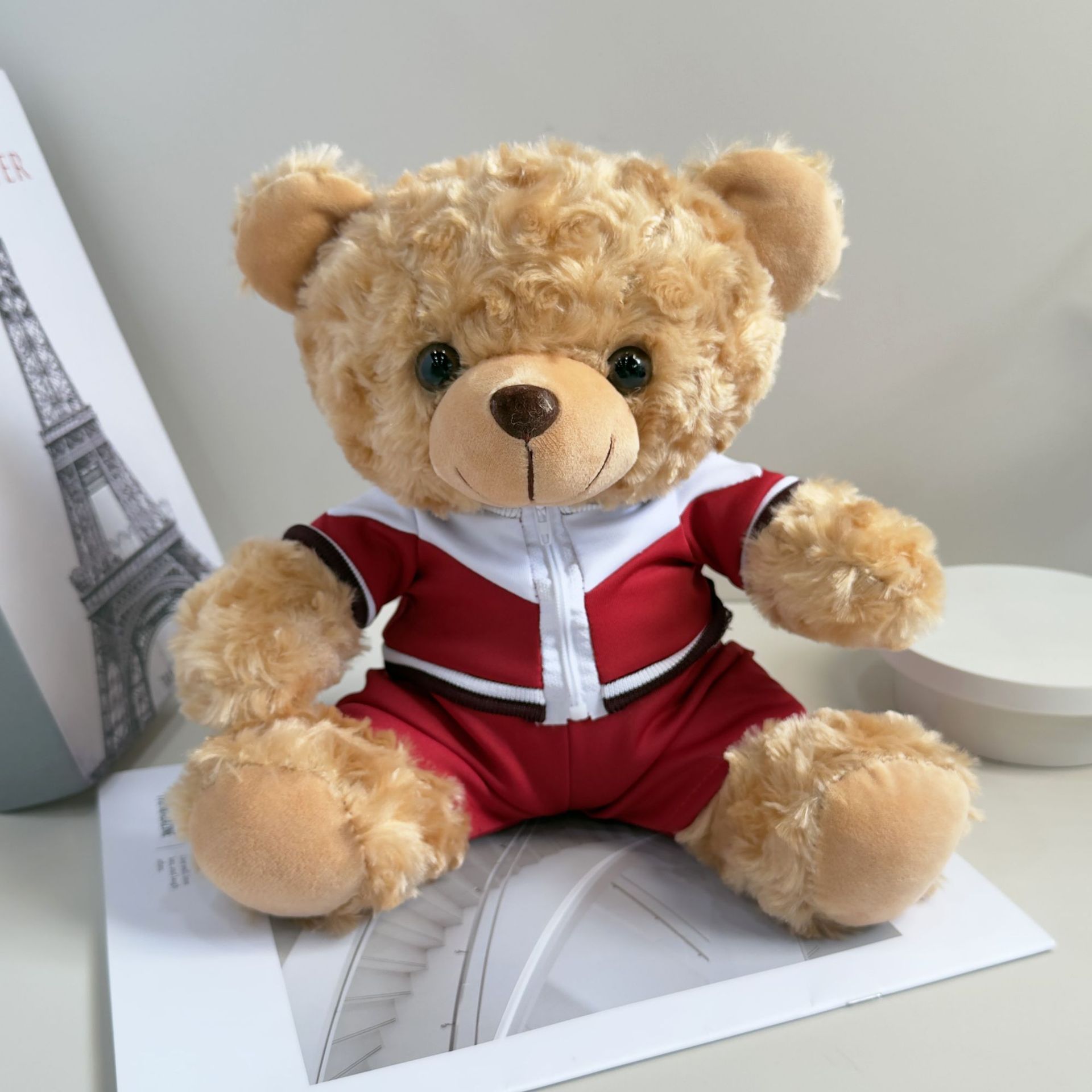 Uniformes escolares impresión de muñecas LOGO Wenchuang periferia regalo de graduación conmemorativo impresión de oso de peluche
