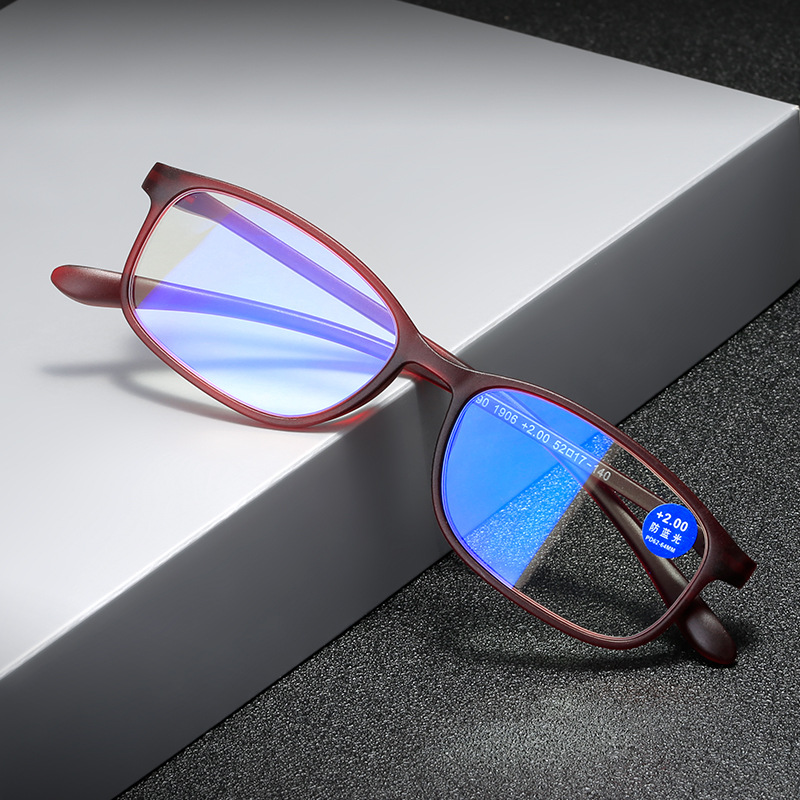 New Simple Anti -Blue Light Flower Mirror Wholesale Male TR90 Light…