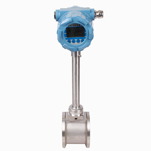 Digital display integrated gas vortex flow meter Liquid water compressed air flow meter Saturated steam flow meter