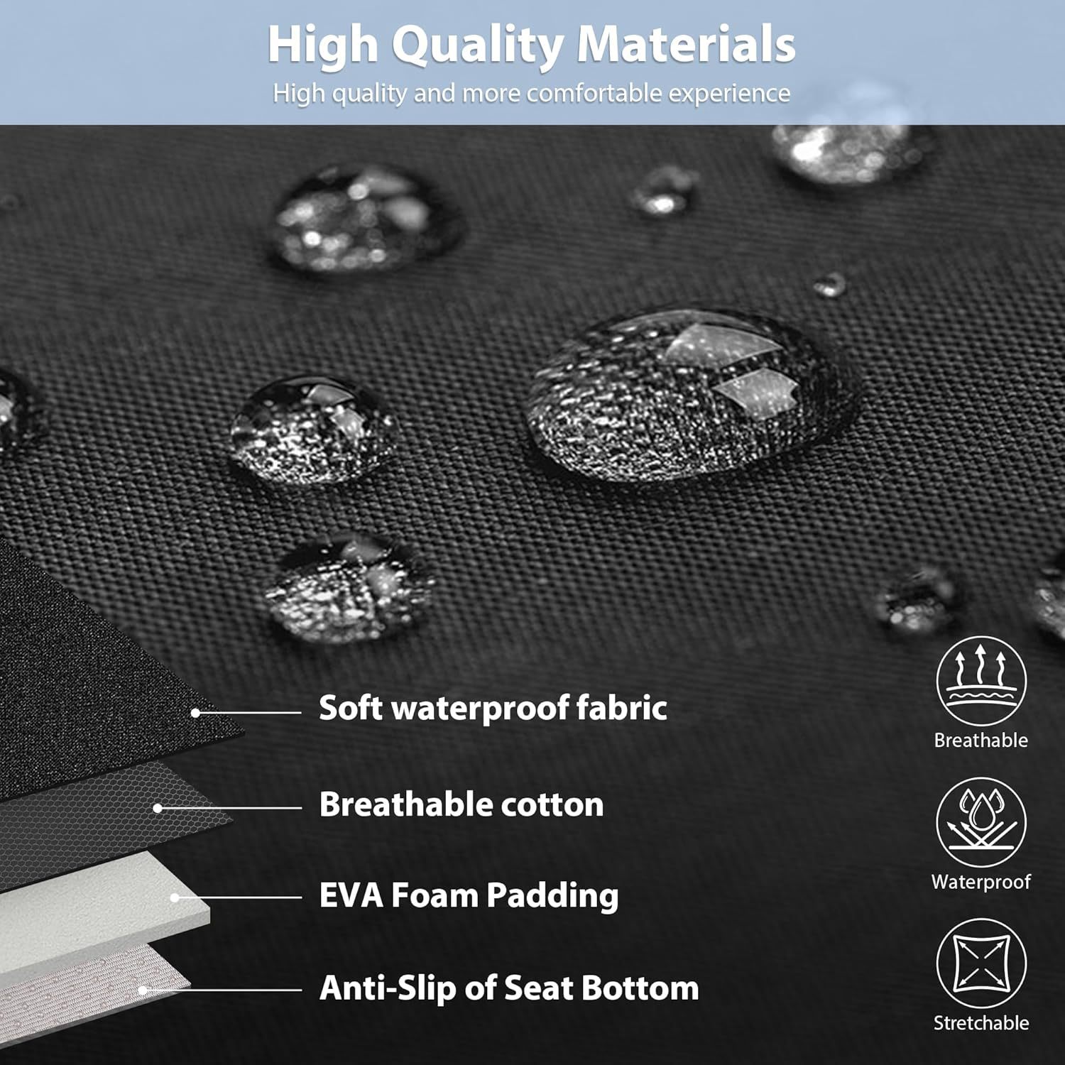 Pu Single-Line Crescent Leather Style Universal Car Seat Cushion Cover Amazon Temu Car Seat Cover