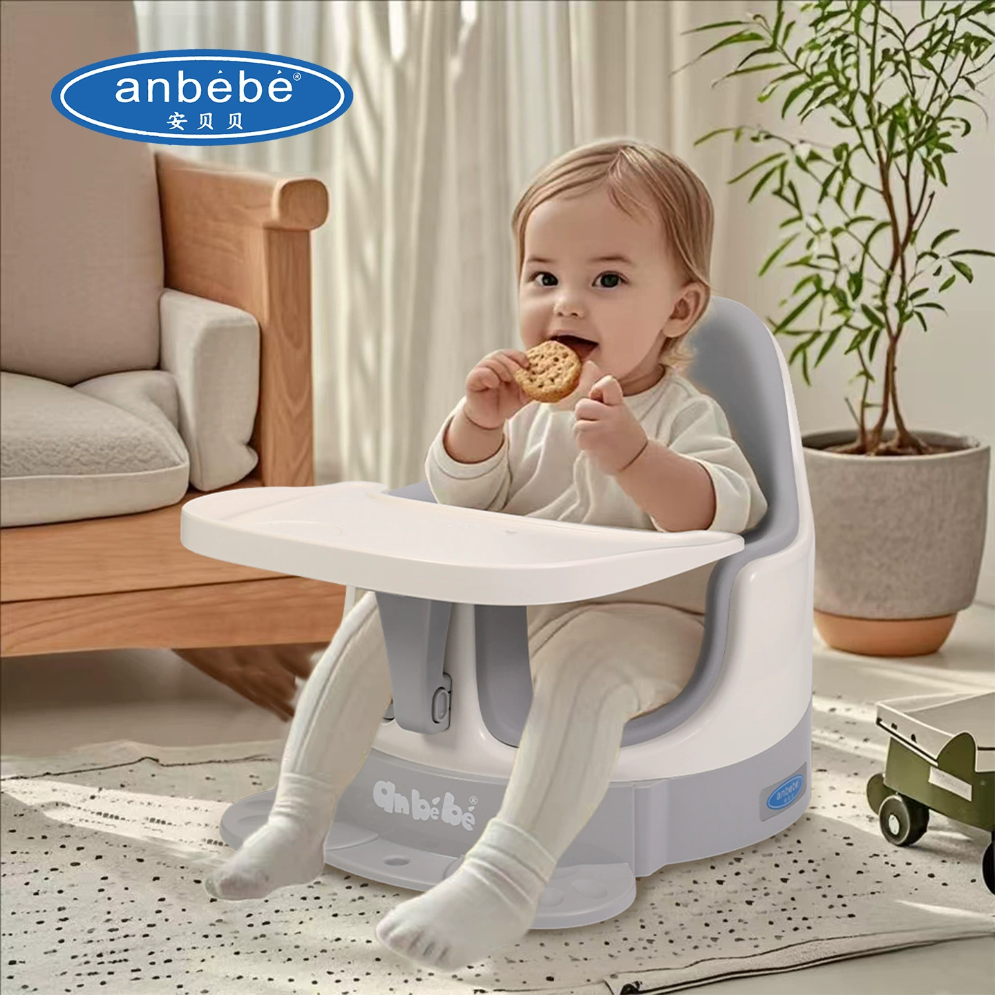 Anbebe Anbebe детский обеденный стул для младенцев, домашний обучающий стул, детский диван, коляска, обеденный стол, сиденье