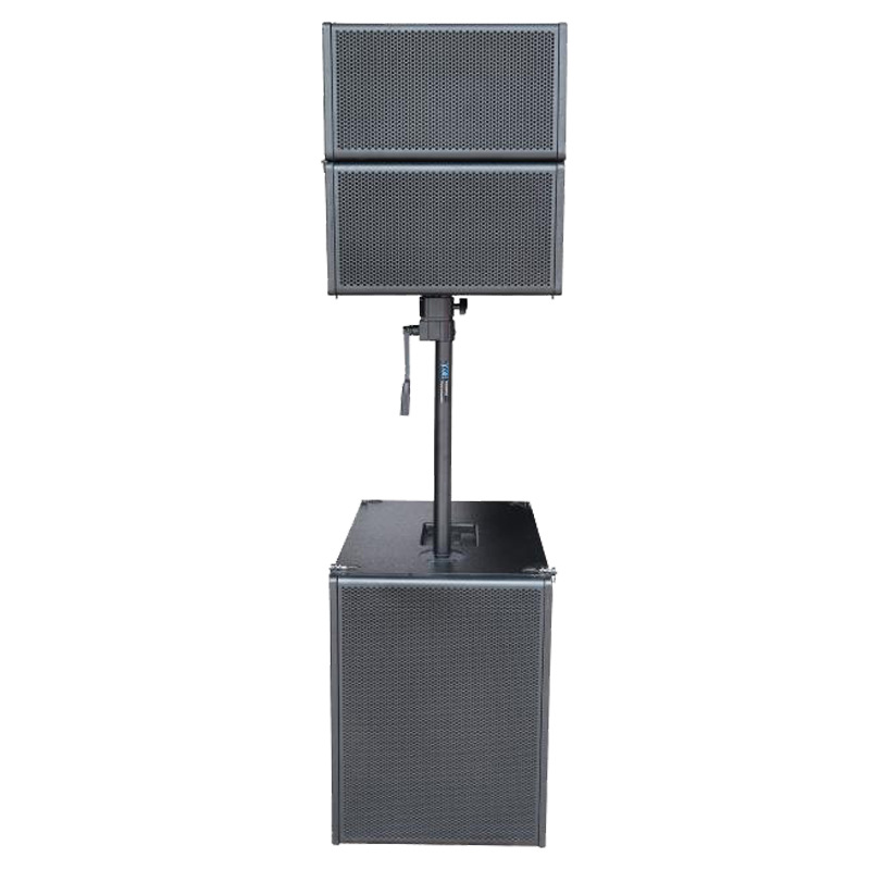 Oferta especial grande matriz de línea única de 10 pulgadas + banda activa DSP única matriz de línea de subwoofer de 18 pulgadas audio de escenario para exteriores