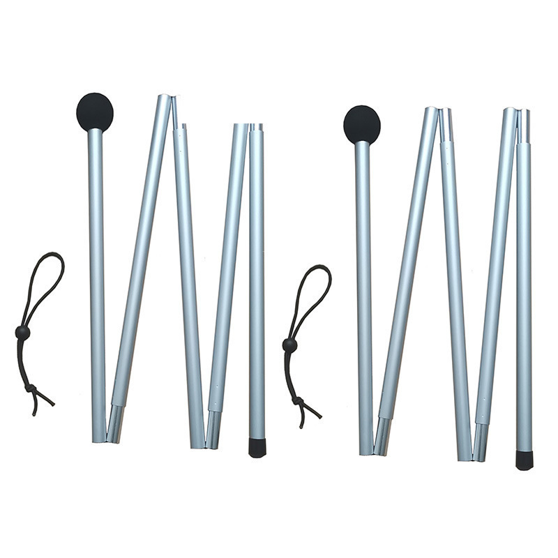 Postes de aluminio de 2 metros por juego