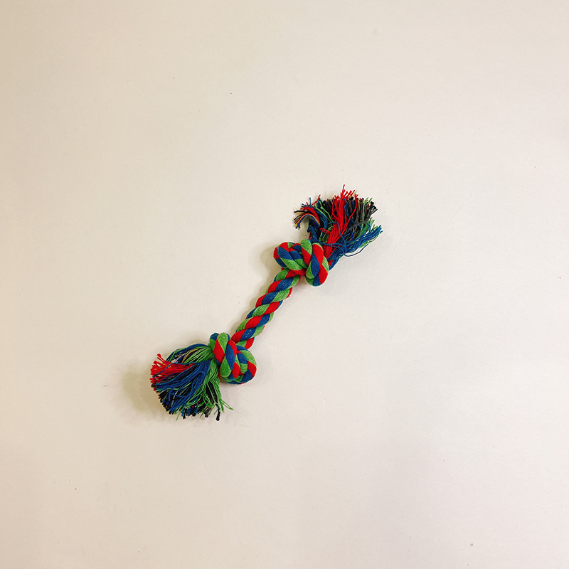 All Seasons Season Basic Style Basic Cotton Rope Color Block Pet Toys