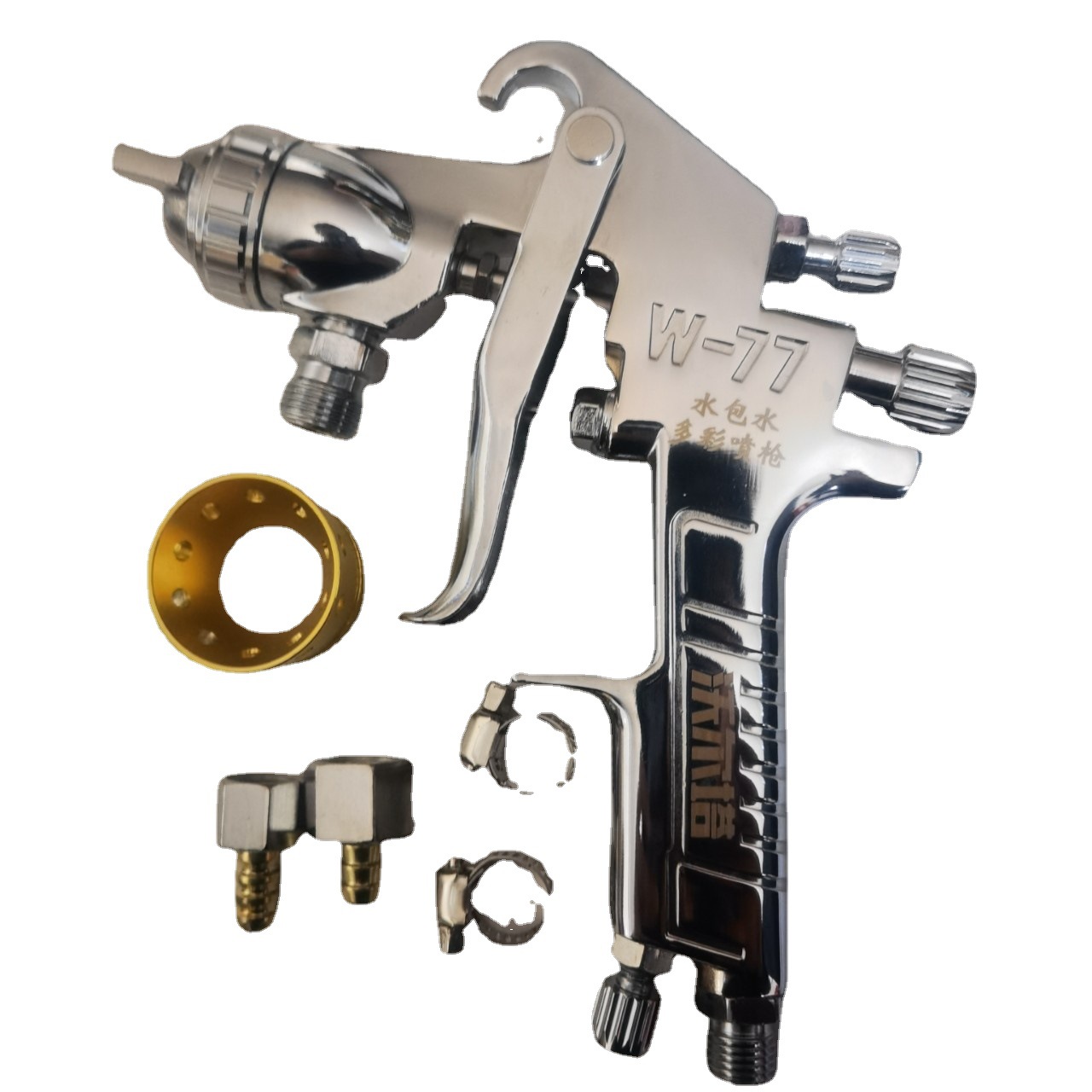 批发真石漆喷枪W77水包砂多彩喷枪多彩漆仿石漆大理石漆专用喷枪