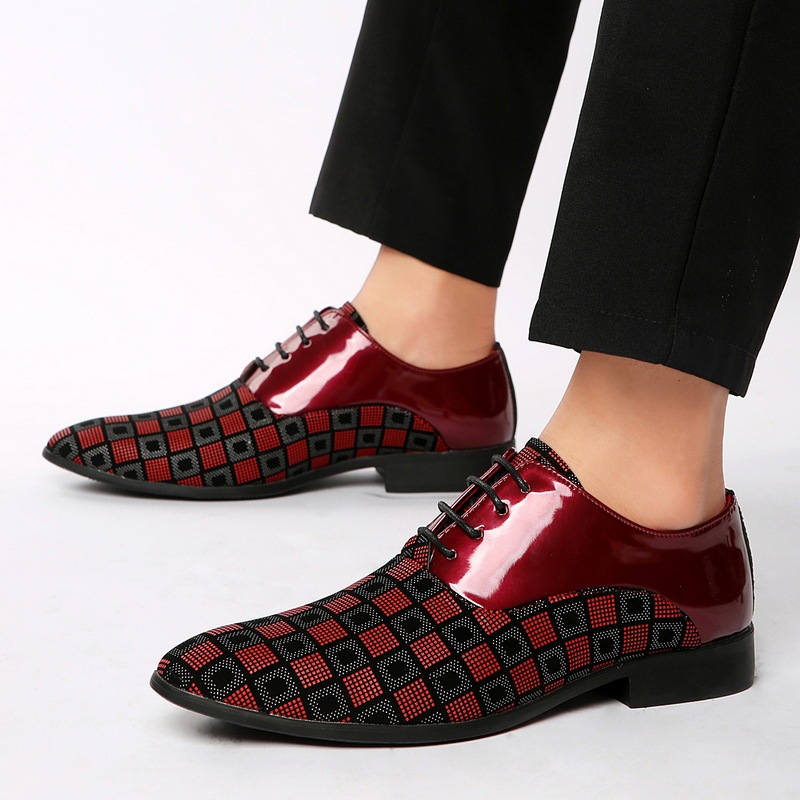 2025 Spring and Autum New Pointed-Toe Small Leather Shoes for Men Cross-Border Men's Leather Shoes Youth Trendy British Style Small Leather Shoes for Men 2025 Spring and Autum New Pointed-Toe Small Leather Shoes for Men Cross-Border Men's Leather Shoes Youth Trendy British Style Small Leather Shoes for Men