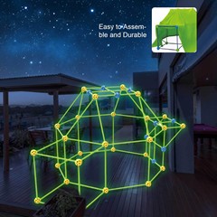 Amazon Glow Bead Tent Indoor and Outdoor Versatile DIY Puzzle Building Toy Ball Tent Fortress Game