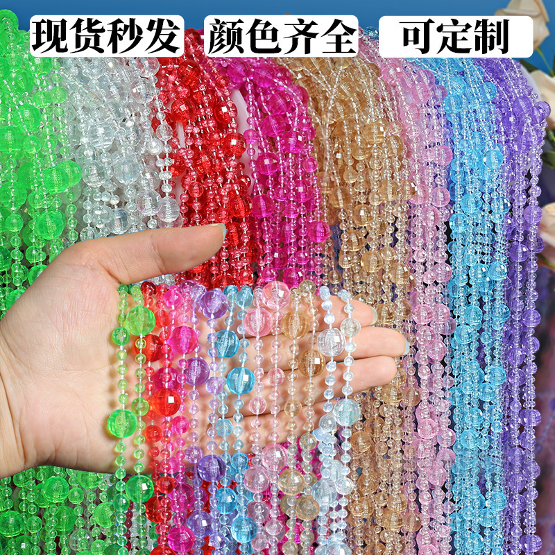 Wedding Decoration Bead Chain Ceiling Curtain Door Curtain Wedding Scene Background Decoration DIY Handmade Doll Chain Materials Wedding Decoration Bead Chain Ceiling Curtain Door Curtain Wedding Scene Background Decoration DIY Handmade Doll Chain Materials