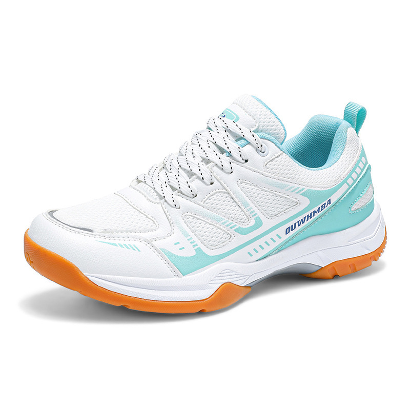 Cross-Border Foreign Trade New Couple Badminton Shoes Outdoor Leisure Sports Shoes Men and Women Training Competition Professional Tennis Shoes