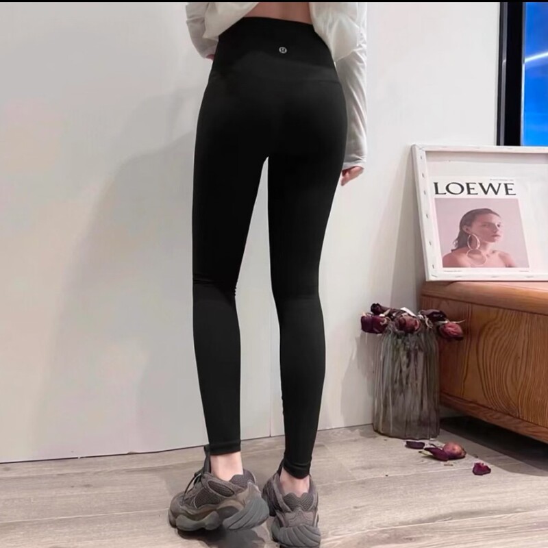 Lulu Original Align Nine-Point Yoga Pants, High-Waisted, Breathable, Peach-Lift Fitness Leggings for Women Lulu Original Align Nine-Point Yoga Pants, High-Waisted, Breathable, Peach-Lift Fitness Leggings for Women