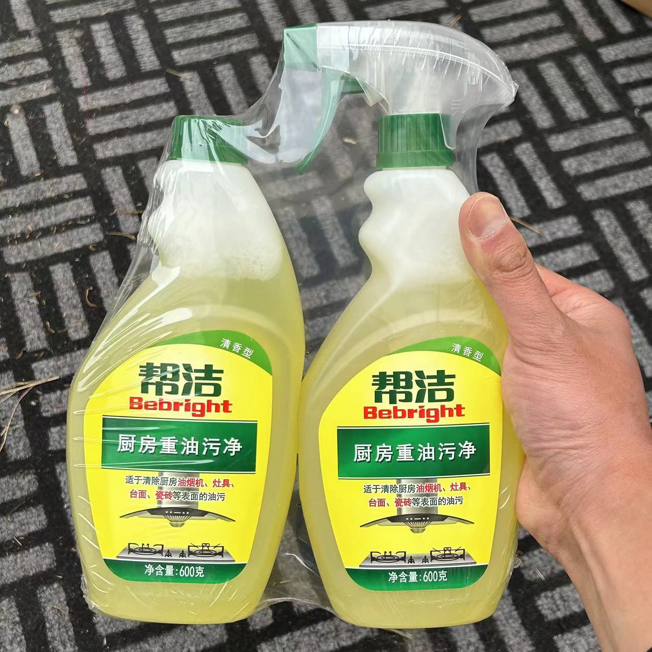 Factory Direct sales 600g * 600g dry cleaning Fragrance Kitchen heavy oil cleaning kitchen ventilator stove cleaner