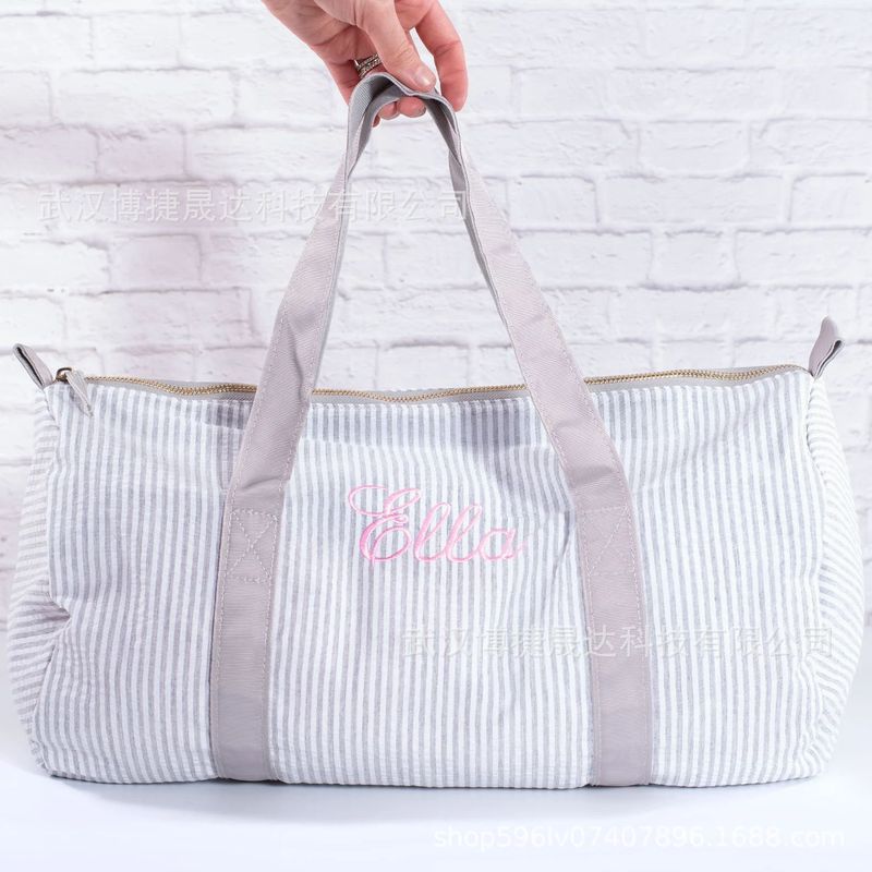 etsy パーソナライズされたホット販売刺繍バブルトラベルバッグファッション新しいオーバーフィルバッグ大容量荷物バッグ|undefined