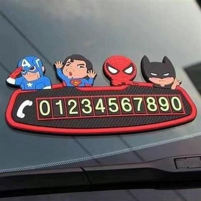 Sürətlər qutusu və əl tormozu başlıqları, Car temporary parking number - large-set-league-of-legends-glow-in-the-dark-parking-card