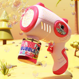 新款泡泡机儿童玩具小钢炮全自动吹泡泡爆款加特林泡泡枪厂家批发