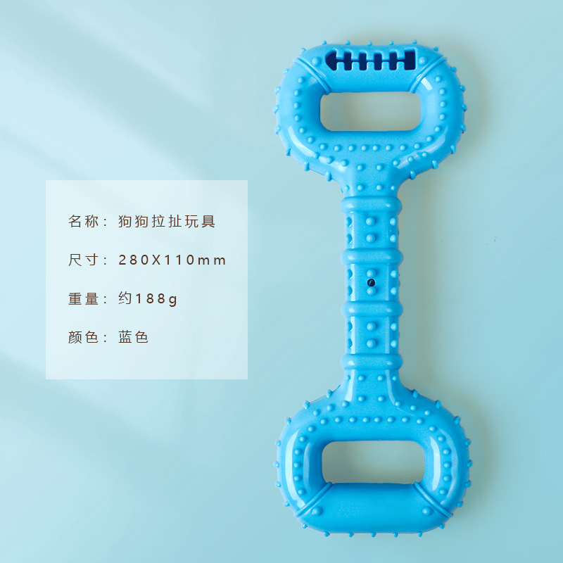 Fabricante del nuevo perro interactivo Tipo de tracción fuga de sonido perro juguete mano mango perro juguete