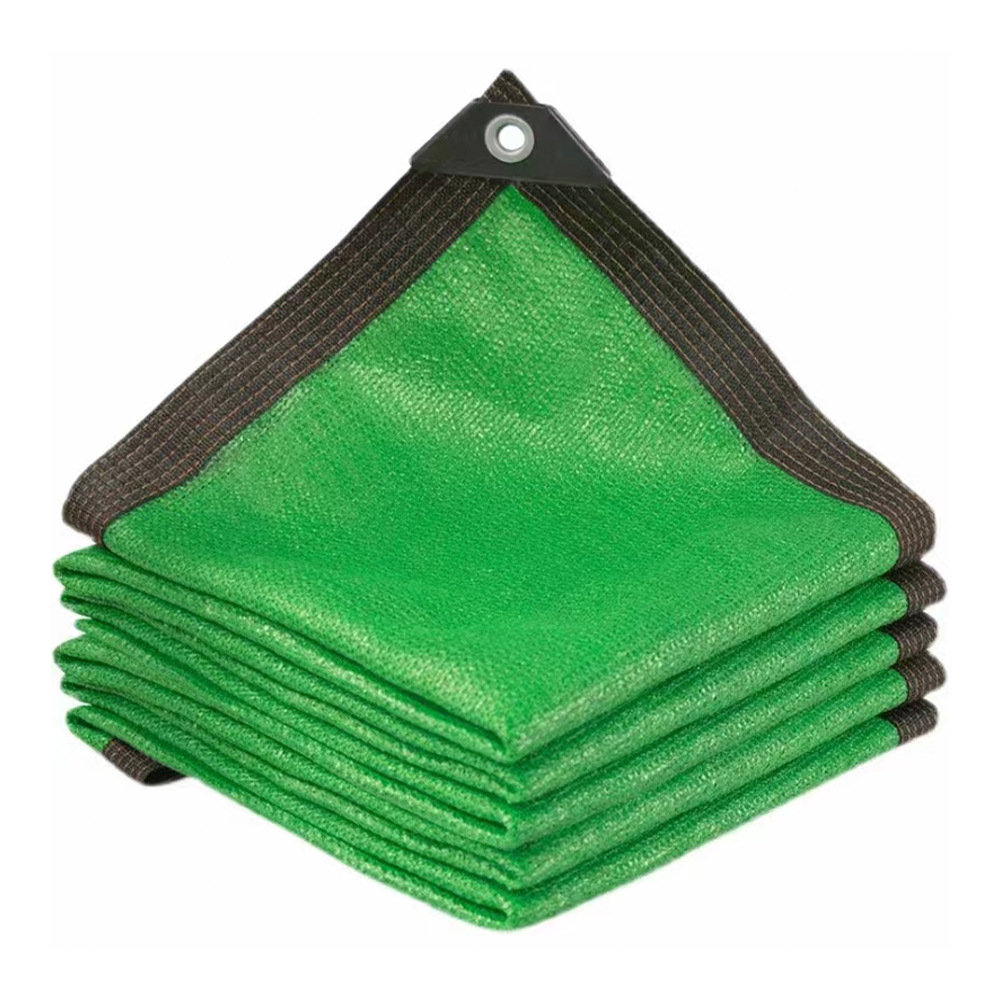 匠品绿色包边打孔防晒网遮光网庭院阳台花卉车棚遮阳网遮阳遮阴