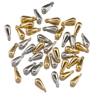 Hot-selling European and American style pendant water drop shape ccb small pendant DIY bracelet necklace jewelry accessories wholesale