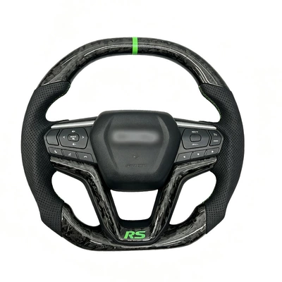 newer ones, Steering wheel
