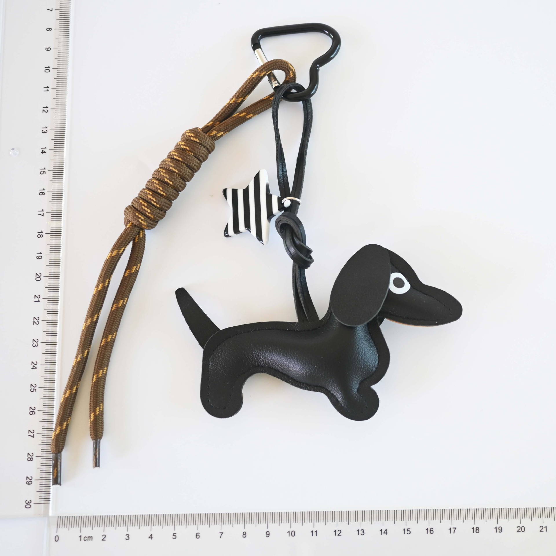 All Seasons Season 1 Piece Cartoon Dog Pu Leather Keychain