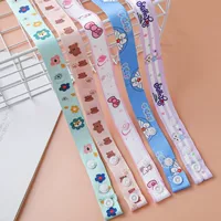 Новый Детский мультфильм маска Веревка регулируемая шея анти-потерянная речь веревка маска веревка лямка