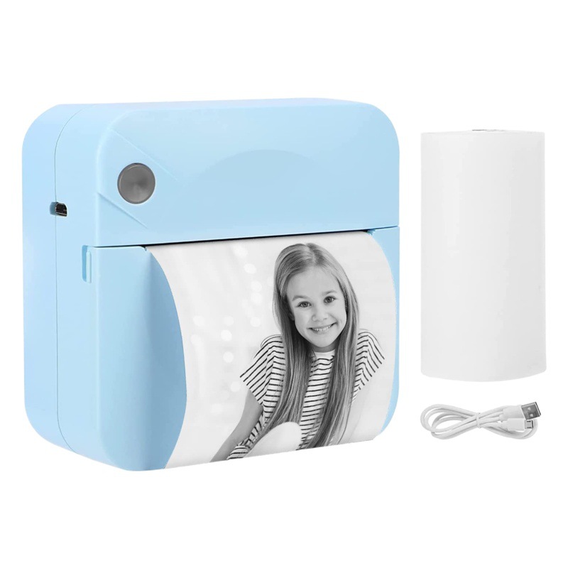 Etiqueta pequeña portátil inalámbrico térmica foto impresora Bluetooth estudiante de bolsillo mini pregunta incorrecta Impresión de etiquetas