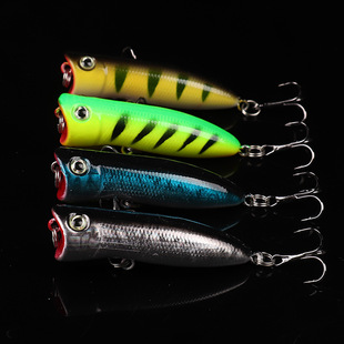 Po Po Luya Bait Bionic Bait Surface Department 5.5cm/5.5g Fishing Supplies Cross-border Best Selling Popper