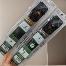 批发10条装品牌男皮带长方形立体透明盒装腰带超市便利百货店货源