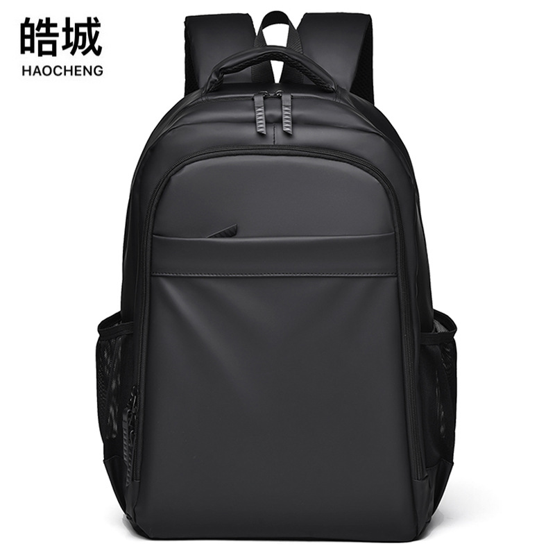 Comercio exterior al por mayor 2024 nueva mochila para hombres de negocios moda salvaje de gran capacidad mochila para computadora de 15 pulgadas mochila escolar