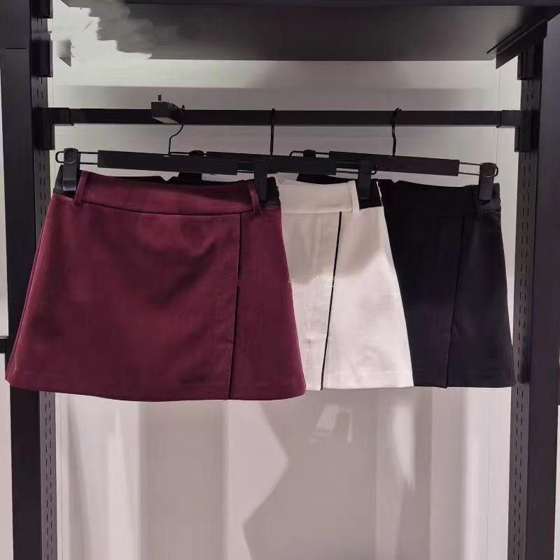 Autumn and Winter Golf Clothing New Women's Corduroy A-Line Skirt Slimming Fashionable Outdoor Sports Skirt