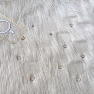 Cross-Border Mobile Phone Case Crossbody Lanyard Transparent Gasket Patch Clip Fixed Piece Film Back Sticker Mobile Phone Gasket