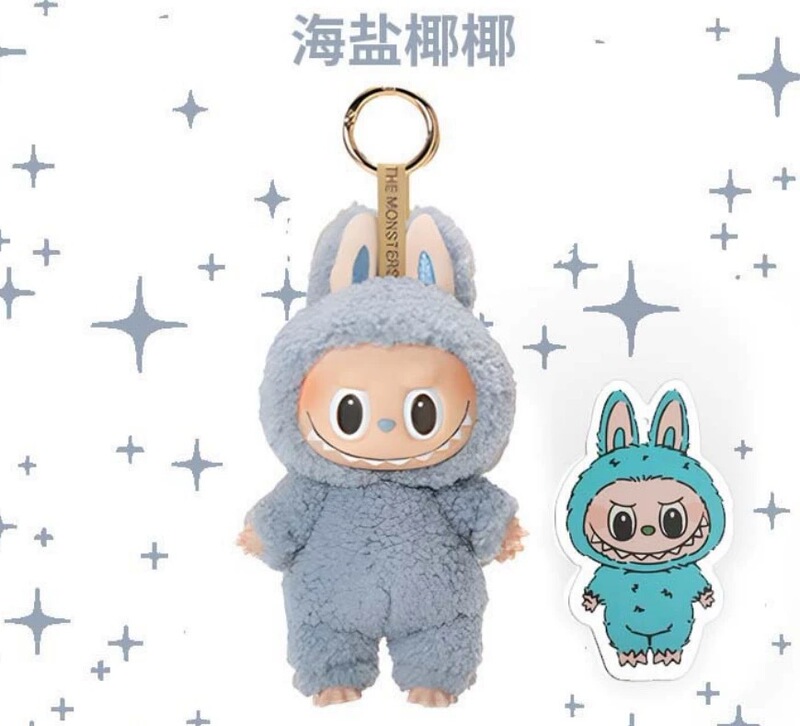 在庫あり LA Bubu 第一世代シリーズ ビニールフェイス ブラインドボックス マカロン トレンディ ギフト ペンダント 人形 ぬいぐるみ|undefined