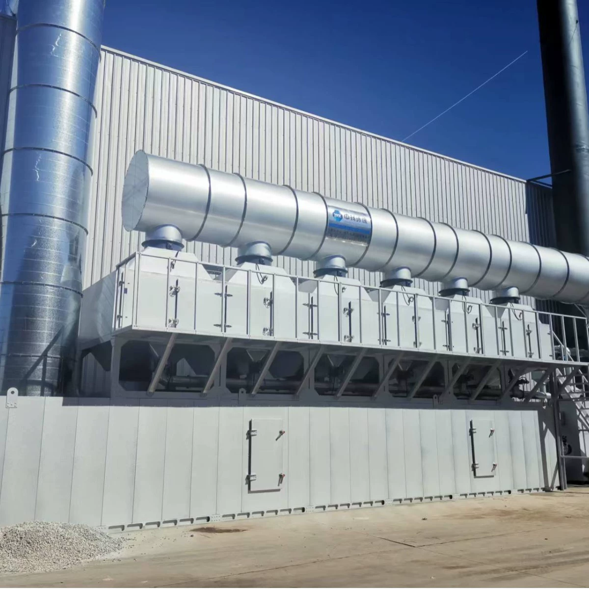 Каталитическая машина для сжигания все в одном промышленная обработка выхлопных газов, адсорбционная коробка с активированным углем, оборудование для каталитического сжигания